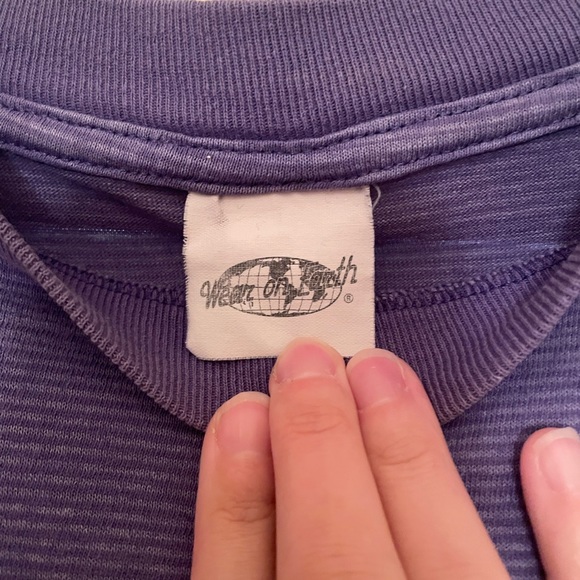 Vintage purple San Francisco “Wear on Earth” T-shirt Size M - Picture 3 of 4